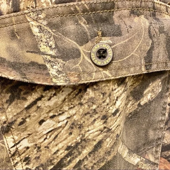 Mossy Oak Cargo Camo Mens Pants XXL (44-46) Walking Hiking Fishing Hunting Sport - Picture 7 of 12